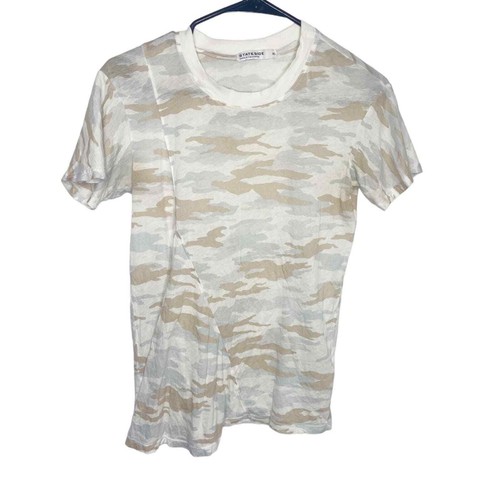 Stateside white camouflage tissue T-shirt size XS cotton neutral m - 第 1/4 張圖片