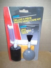 Sakar Deluxe 5 Piece Photo Video Cleaning Care Kit . New Sealed