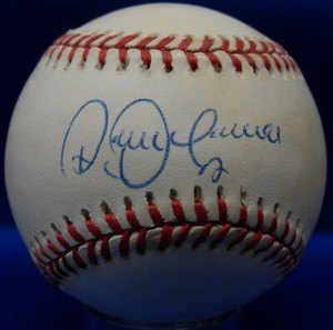 harold baines autographed baseball