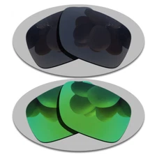 US Grey Black&Green Polarized Lenses Replacement For-Oakley Holbrook Mix OO9384