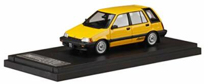MARK43 PM43121MY 1:43 Honda Civic Shuttle 4WD M AR 1984 Yellow model cars 51727