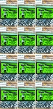 (12) Packs Water Gremlin Bullet Shaped 1/8 Split-Shot Bull-Shot Sinkers New