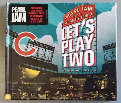 PEARL JAM - LET'S PLAY TWO Live from Wrigley Field, Chicago 2016 CD DIGIBOOK NEW