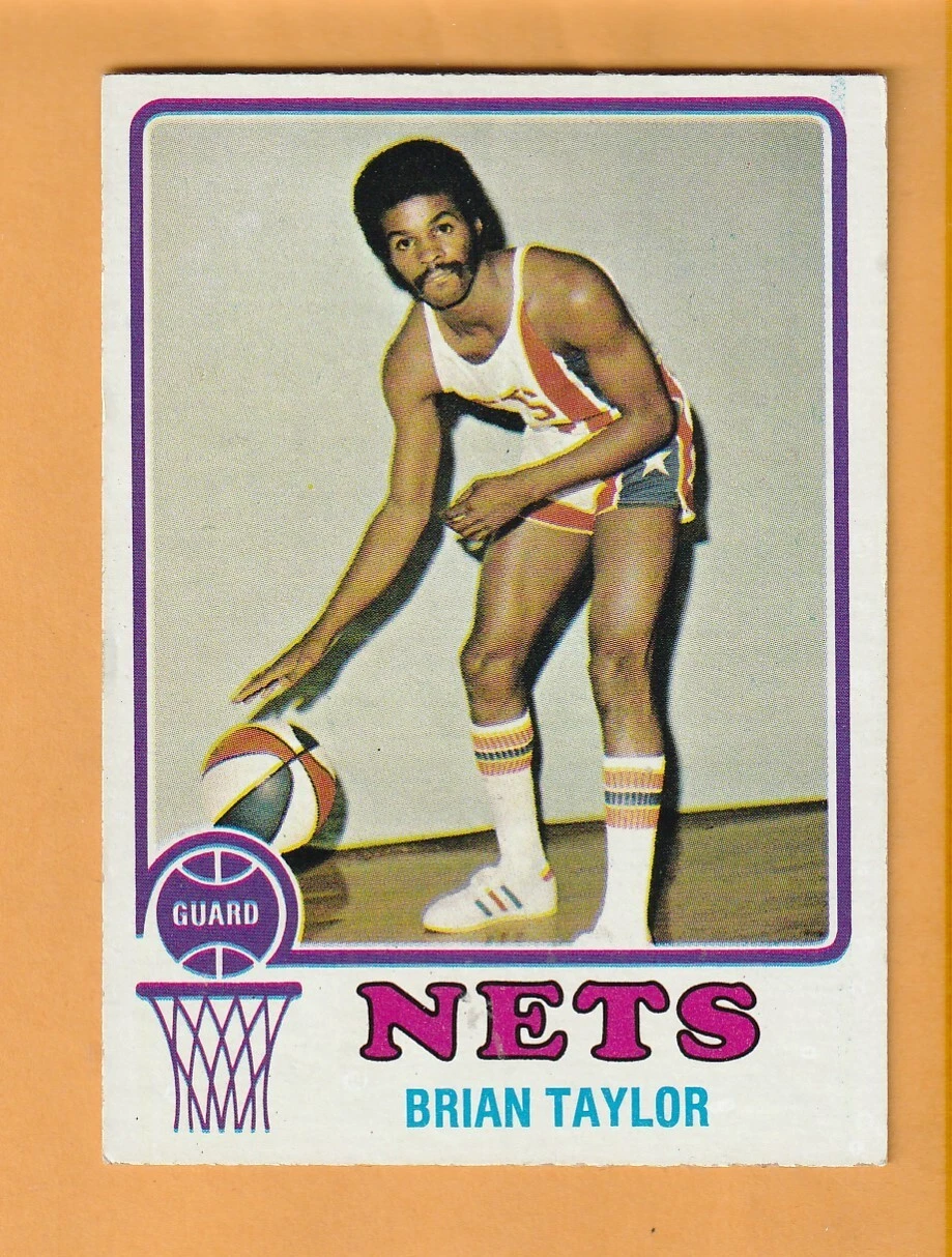 Brian Taylor New York Nets 1973-74 Topps #226 RC Princeton Tigers
