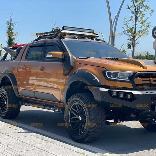 Estriberas Ford Ranger Rockslider acero al carbono ITV/ABE 2012 - 2023 - Imagen 4 de 10