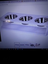 Raised Cat Bowls Elevated Stainless Steel Dog Cat Bowls with Stand Pet Feeder