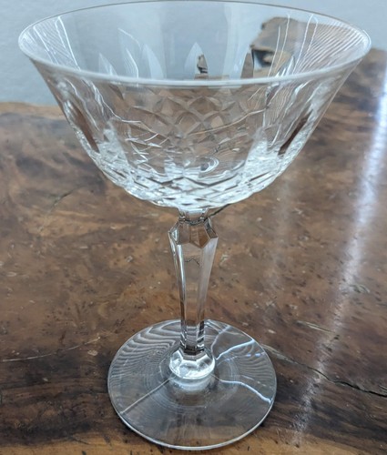 Tiffin-Franciscan Elyse Champagne Glasses Set Of 4 5.75" - Picture 7 of 14