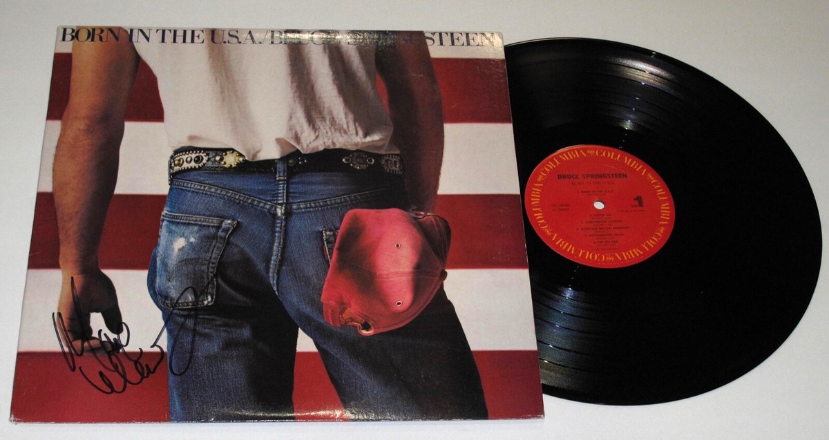 Bruce Springsteen Signed Born In The USA Album COA Proof Autographed Vinyl Record STAR Bruce Springsteen Signed Born In The USA Album COA Proof Autographed Vinyl Record STAR
