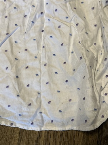 Robert Graham Boys Long Sleeve Button Down Size Small White Blue Purple Paisley - Picture 11 of 17