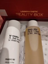 Necessaire Set of 2- Body Wash & Body Serum great gift box & idea