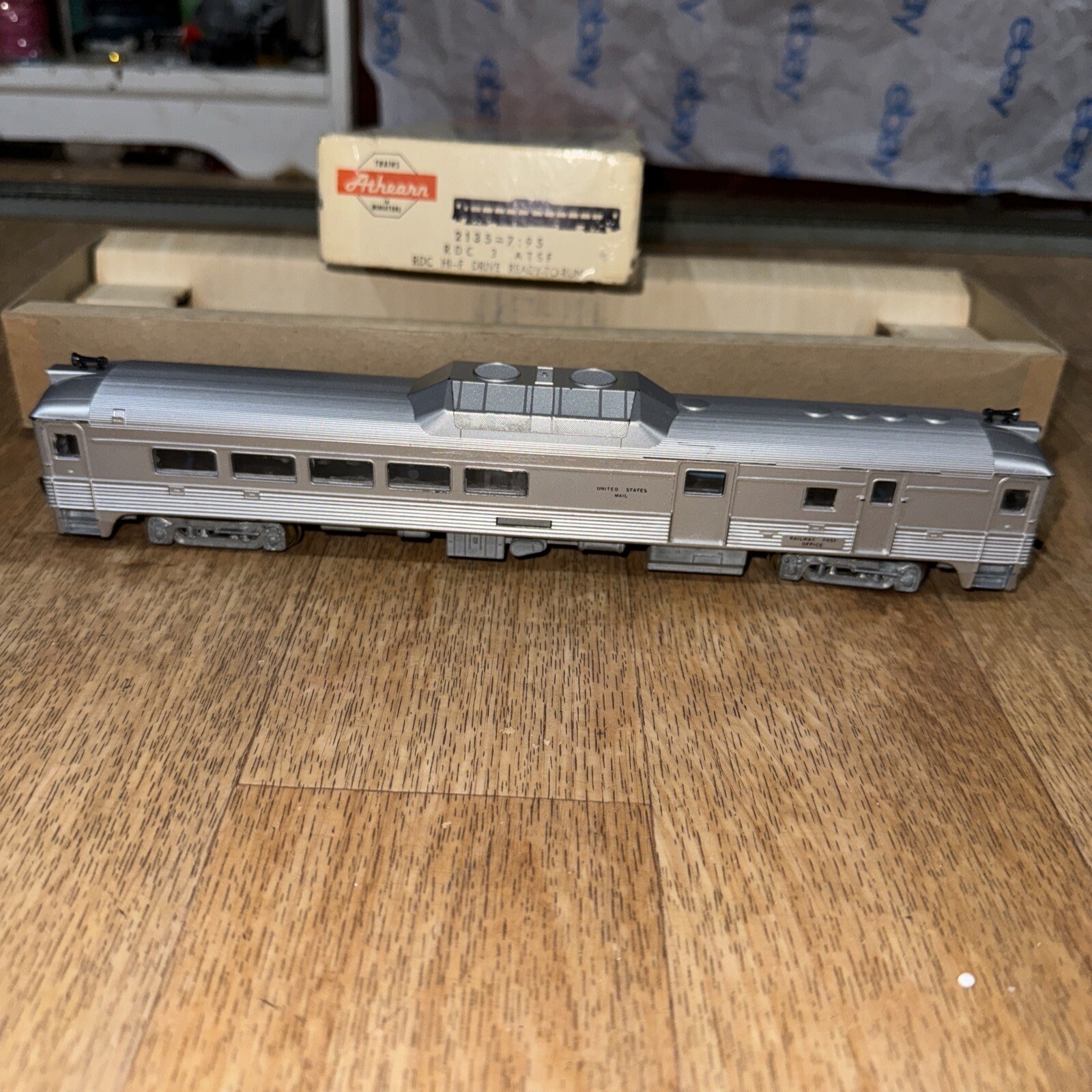 Vintage Athearn HO Railway Diesel Car RDC-3 ATSF Hi-F Drive Needs New ...