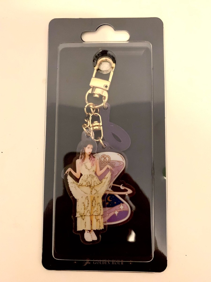 IU Official Color Acrylic Keyring Merchandise - The Golden Hour 