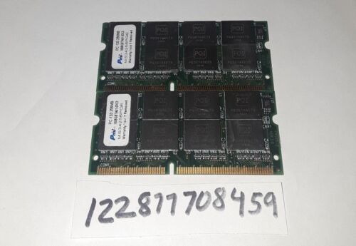 512MB KIT SDRAM SDR SD PC133/100 100MHZ 100 144-PIN SO-DIMM INTEL RAM 16CHIPS  - Afbeelding 1 van 1