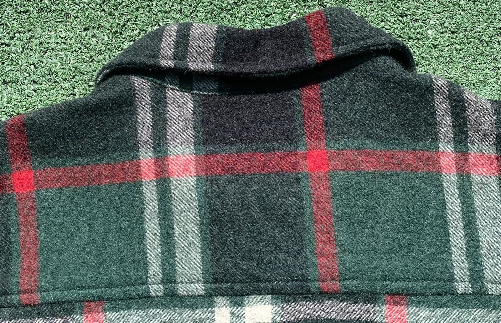 Woolrich Wool Plaid Button Up Flannel Shirt Men&rsquo;s Size XL