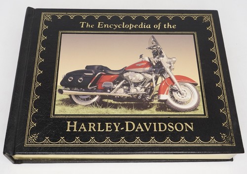 The Encyclopedia of the Harley-Davidson by Henshaw & Kerr 2002 Gilded Leather HC - Picture 2 of 14