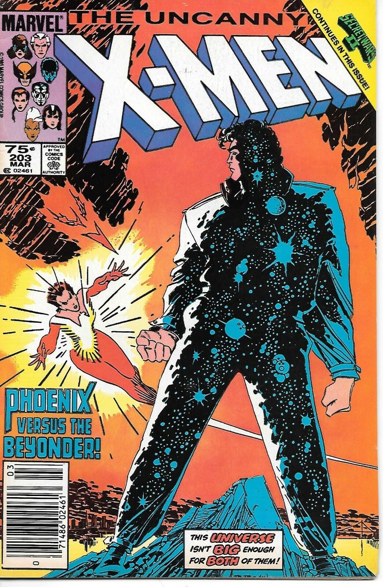UNCANNY X-MEN #203 (VF) - Phoenix vs. The Beyonder