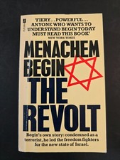The Revolt by Menachem Begin: Story of the Irgun - Paperback