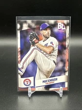 Max Scherzer 2024 Topps Big League Baseball Card #170 Texas Rangers