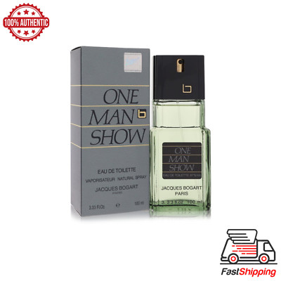 One Man Show Cologne by Jacques Bogart Eau De Toilette Spray for Mens 3.3 oz