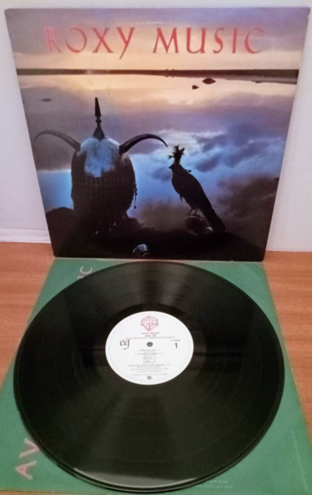 Roxy Music  Avalon  Vinyl LP  Warner Bros./EG 1-23686  1982  Original