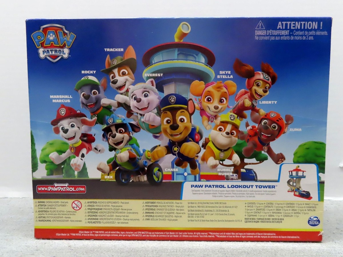 Paw Patrol 10th Anniversary All Paws Gift Set 10 Figures