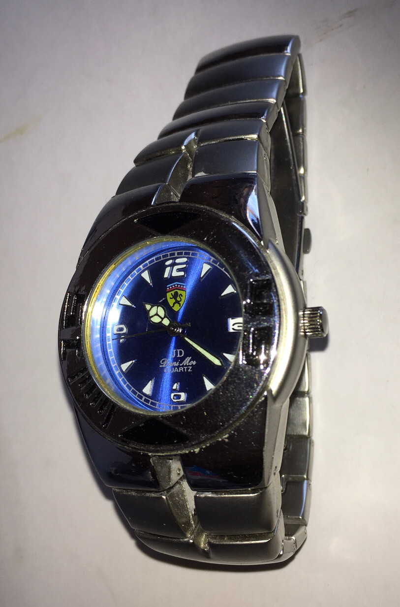 JD Dani Mor Sports Watch With Steel Strap. eBay