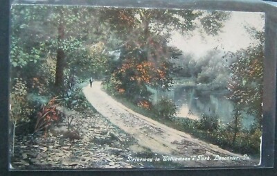 Driveway In Williamson's Park Lancaster PA 1911 
