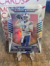 Josh Allen AIRBORNE Silver Prizm 2022 Panini Rookies & Stars NFL Football AI-1