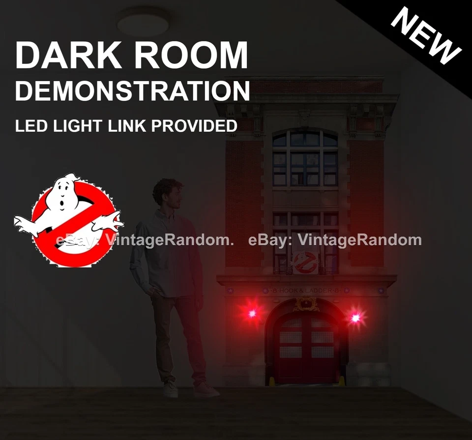 ¡Nuevo! ¡CENNE DE BOMBEROS PERSONALIZABLE ENORME! para ventilador Ghostbusters hecho por fans  Foto 2 de 4