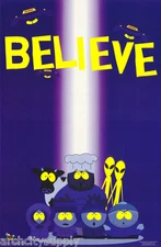 POSTER : TV: CARTOON: SOUTH PARK - I BELIEVE IN    - FREE SHIP  #3428