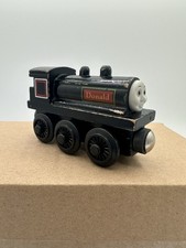Thomas Friends Wooden Railway Train Tank Donald - Engine Only Vintage 1990s