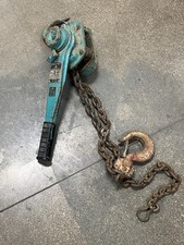 Greenlee 640 4000lb Tugger Wire Cable Puller w/ 24" Chains Used Free Shipping #2