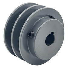 2AK30-5/8 Double Groove Pulley,v Belt Pulley 5/8 inch bore 3.05" OD,Motor Pulley