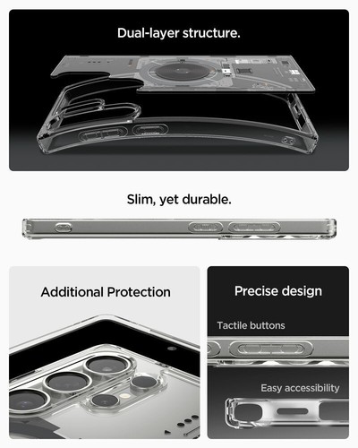Samsung Galaxy S25 Ultra Hybrid Spigen Case - Photo 3 sur 7