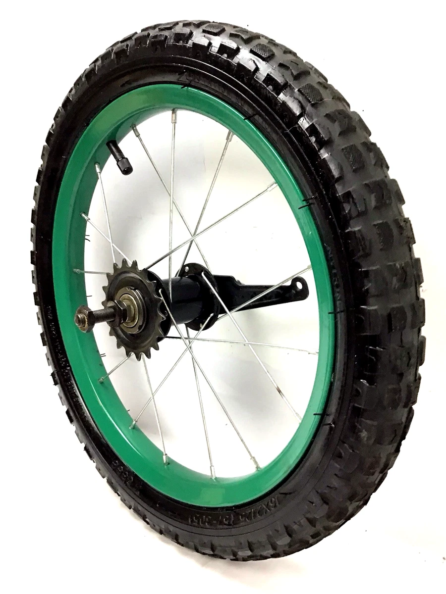 Roue Arrière Wheel Master 16 Pouces Pour Vélo Enfant - Frein à Rétropédalage - Argent