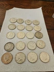 1 Roll (20 Coins) 1964 Circulated Silver Kennedy Half Dollars Uncertified