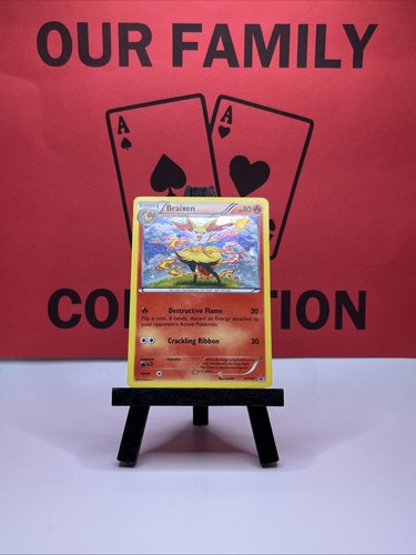 Braixen XY161 XY Black Star Promo Holo Pokemon Card