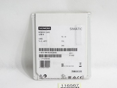 Siemens Memory Card 12MB 6ES7954-8LE03-0AA0 6ES7 954 / Neu OVP versiegelt