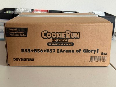 SEALED CASE! 8x CookieRun TCG: Arena of Glory Booster Box