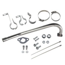 Exhaust Header Pipe for Predator 196cc 212cc GX160 GX200 Tillotson 212 Go Kart