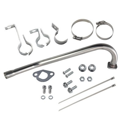 Exhaust Header Pipe for Predator 196cc 212cc GX160 GX200 Tillotson 212 Go Kart 