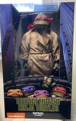TMNT 1990 Movie Raphael Disguise 1:4 AF Neca Neu & OVP