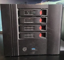 4 Bay Mini ITX NAS Case with 250 Watt Power Supply