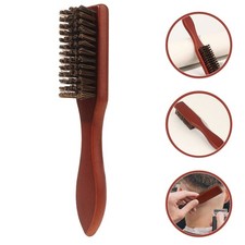 Beard Detangler for Men Travel Brush Hair Styling Tools Horsehair Barber