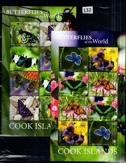 SG COOK ISLANDS 2020 MNH BUTTERFLIES
