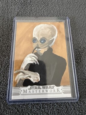 Topps 2025 Star Wars Masterwork Sketch by Jason Brower - Figrin