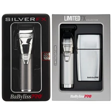BaBylissPRO Clipper, Trimmer & Shaver Set  Silver | FXDUOFS2TS + FX870S | NEW