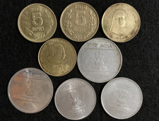 India 2009 5 Rupees C H St Alphonsa B Peraringar Anna C,2 Rupees C H 1 Rupee C N