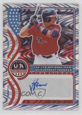 2025 Panini Stars and Stripes Swirl 72/75 Blake Bowen #NTS-BB Auto 0j81