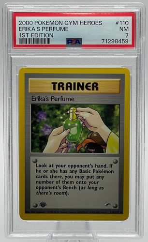 Erika's Perfume (1st Edition) graded PSA 7 for sale on eBay